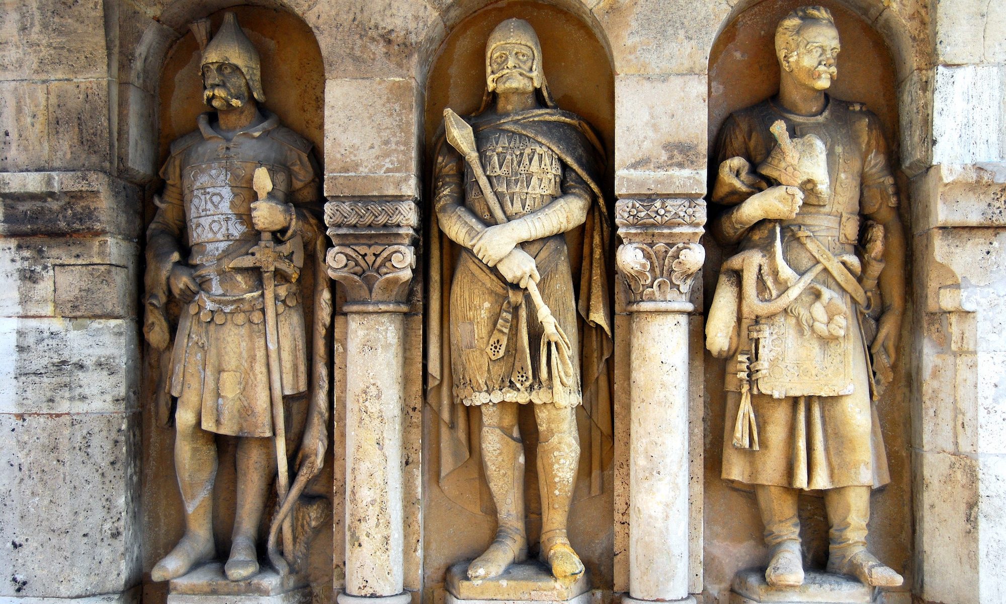 Budapest statues